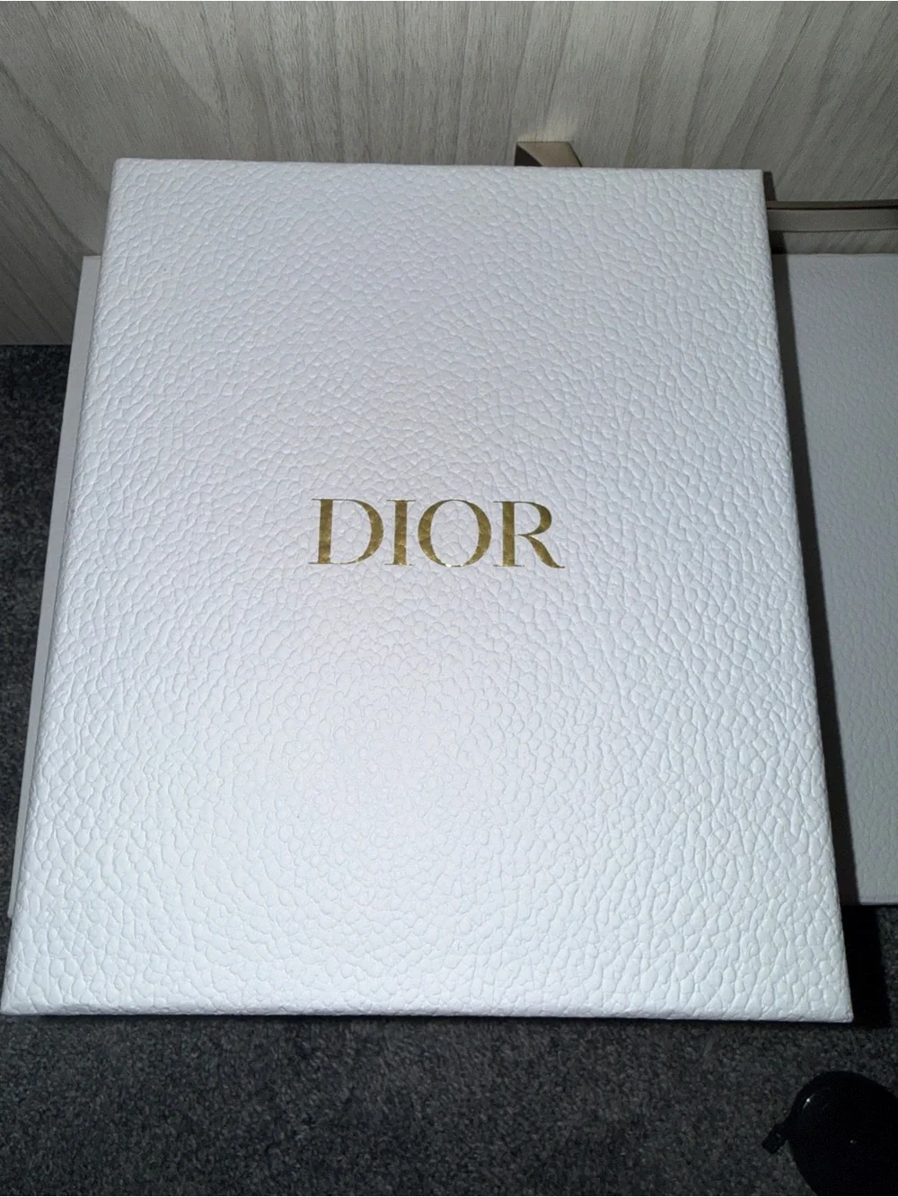 Dior Brown and Pink Logo Fringe Scarf
